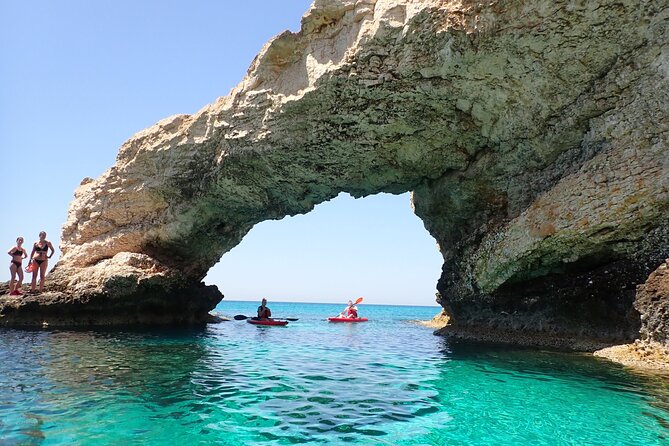 3-hour Guided kayaking trip around Agia Napa Sea Caves - Starting at Ammos Kambouri Beach