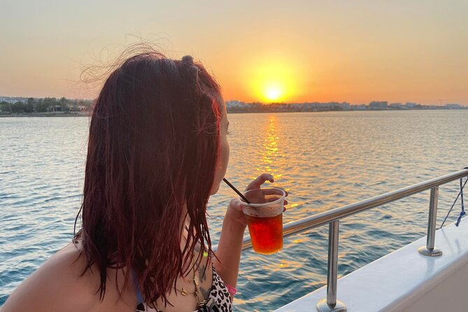 3-Hour Sunset Cruise from Protaras with Fruit & Champagne - Fig Tree Bay and the beaches beside Protaras