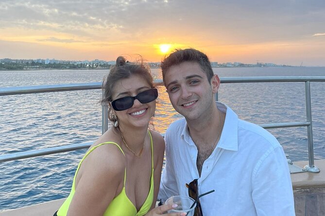 3-Hour Sunset Cruise from Protaras with Fruit & Champagne - Konnos Bay and the caves of Cape Greco