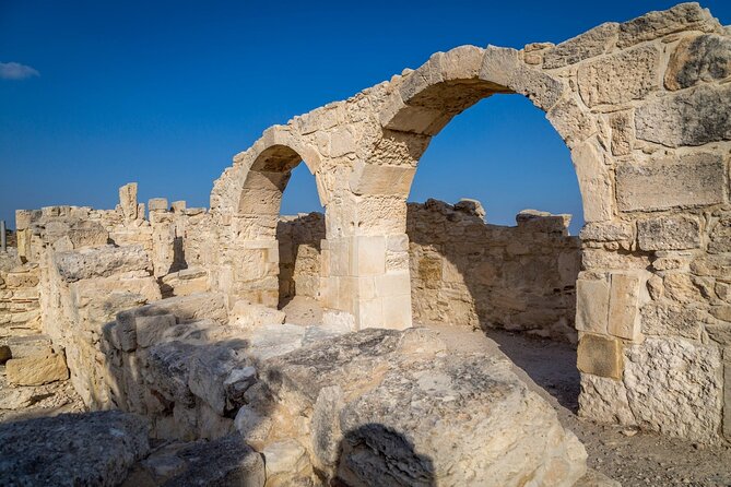 Ancient Kourion, Kolossi Castle, Omodos & Winery Tour from Paphos - Kourion and its open-air theatre