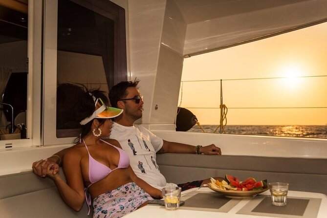 Ayia Napa: Sunset Catamaran Cruise with Lunch & Open Bar - The Blue Lagoon is the main water stop
