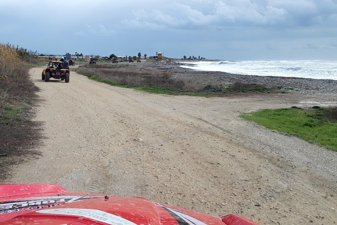 Beach & Off road Buggy Safari in Paphos - The route through beaches, fields, and villages