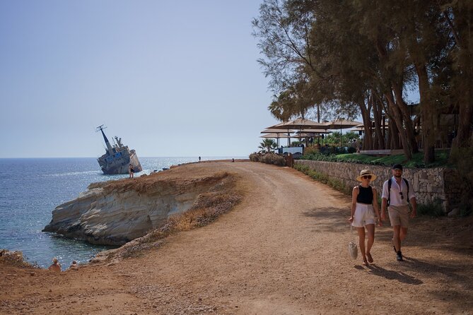 Blue Lagoon (Akamas) Bus & Boat Tour with Water Slide From Paphos - A short stop at Latchi Harbour