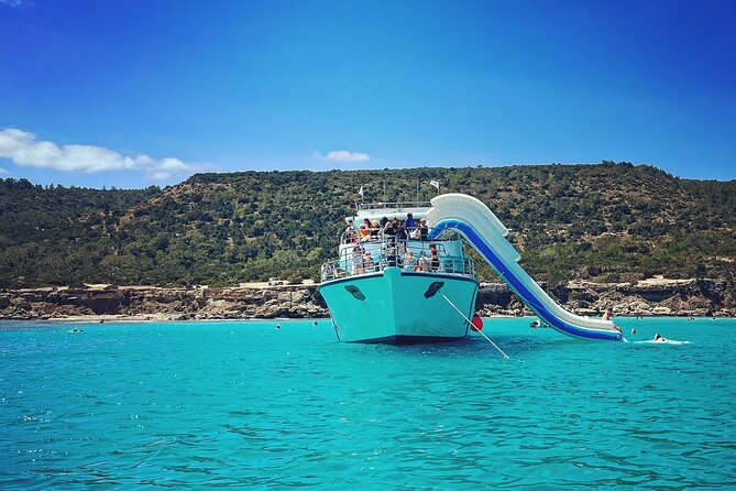 Blue Lagoon cruise: giant slide, music & Paphos hotel transfers - Five things to know before booking