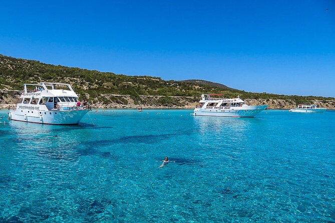Blue Lagoon Latchi Pafos, boat trip with water slide F/D - Guides, vehicles, and the human side of the day