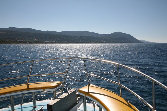 Blue Lagoon Mediterranean One Boat Cruise from Latchi - Plaji Bay and the old natural theatre