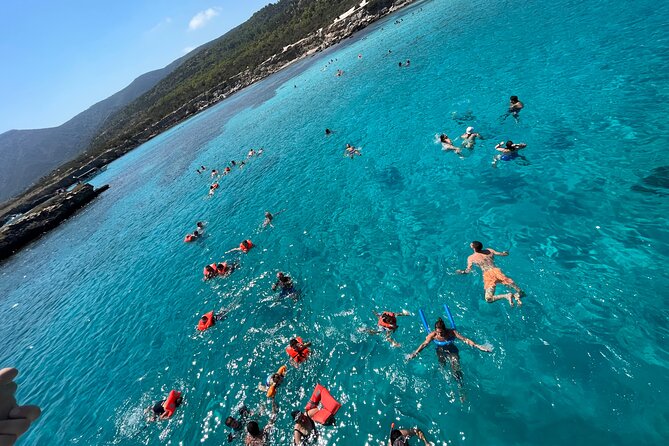 Blue Lagoon trip with slide & music departing from Latchi harbour - How much value do you get for $30.04?