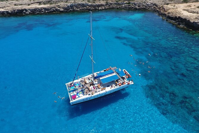 Catamaran Adults Exclusive Cruise from Protaras - Starting at Green Bay and heading toward Famagusta