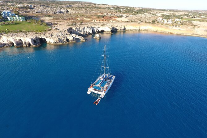 Catamaran Crystal Sea Cruise from Protaras - Green Bay and the Protaras coastline