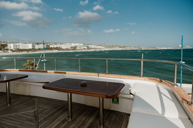 Cruise with lunch & Swimming Stops on Ayia Napa's biggest boat - Crow’s Arch and Ayioi Anargyroi chapel