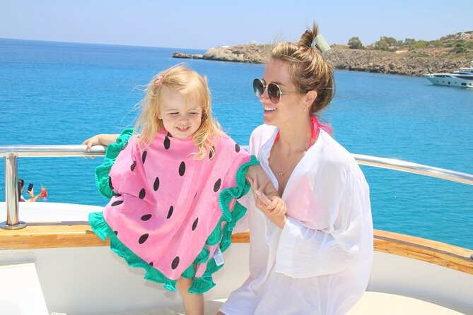 Cruise with lunch & Swimming Stops on Ayia Napa's biggest boat - What lunch is really like on the Ocean Queen