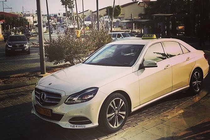 Cyprus Larnaca Airport Private Transfers to Ayia Napa 1-3 Passengers - Key points about this Ayia Napa airport transfer