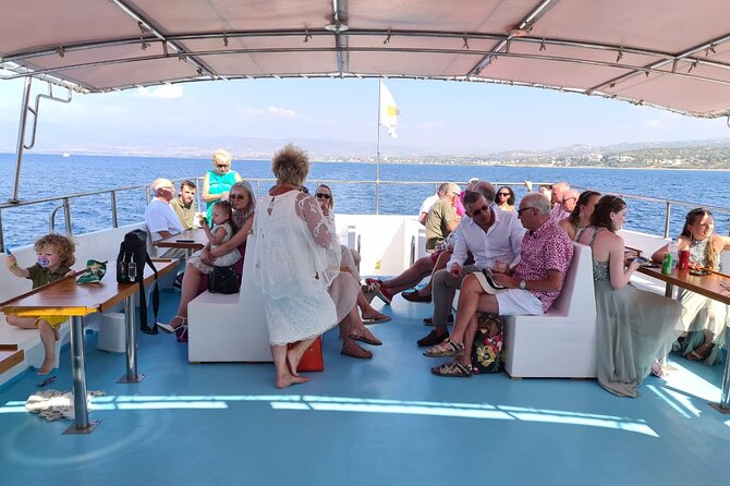 Demetris Chara Boat/Blue Lagoon boat trips with BBQ and SLIDE - The coastal cruise toward the Blue Lagoon
