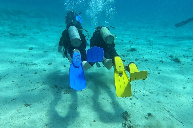 First Time Scuba Dive Adventure, Makronissos, Ayia Napa - Reaching 10 meters beneath the surface
