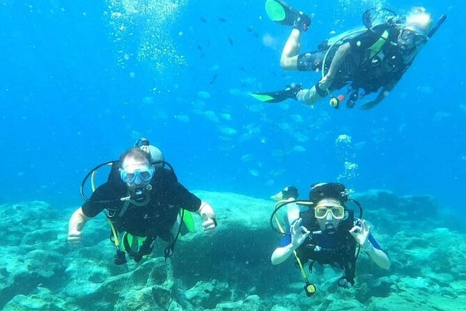 First Time Scuba Dive Adventure, Makronissos, Ayia Napa - Photos, fish, and the optional extra cost