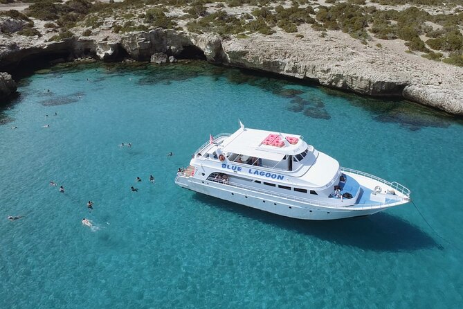 From Paphos: Blue Lagoon Cruise With Water Slide - Swimming and snorkeling in the Blue Lagoon