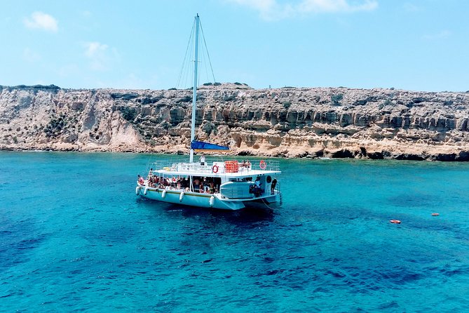 Full-Day Family Catamaran Cruise from Limassol with Lunch - Ladies Mile Beach and canoe time