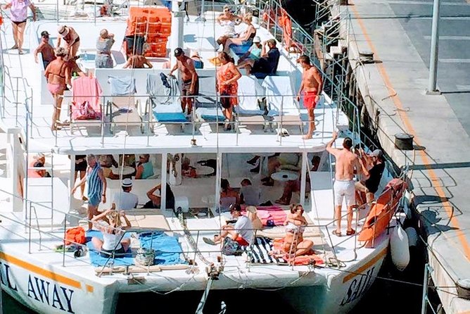 Full-Day Family Catamaran Cruise from Limassol with Lunch - Lunch, fruit, and local drinks on board