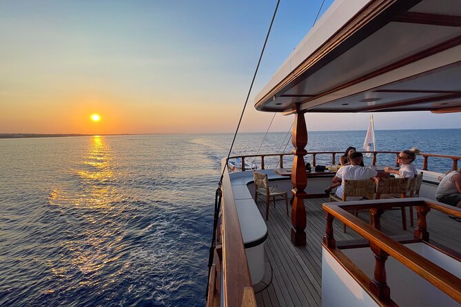 Golden Hour Sunset Cruise in Cyprus - Fig Tree Bay buffet dinner and fireworks
