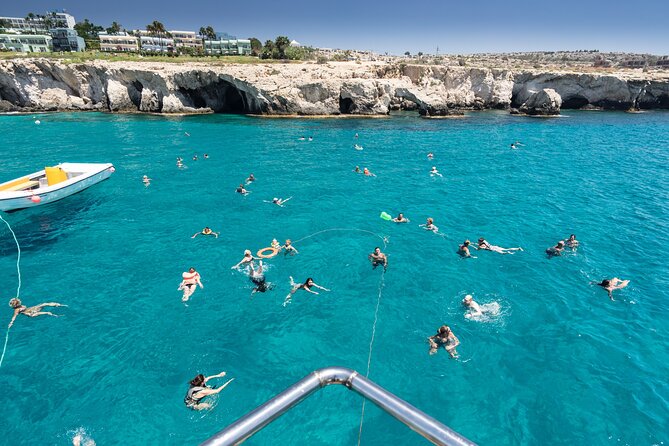 Half-Day Odyssey Guided Boat Safari with Lunch in Cyprus - A brief look at Agioi Anargyroi Chapel
