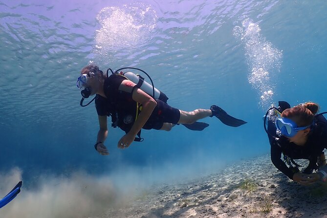 Introductory diving in small groups - The Green Bay Beach session