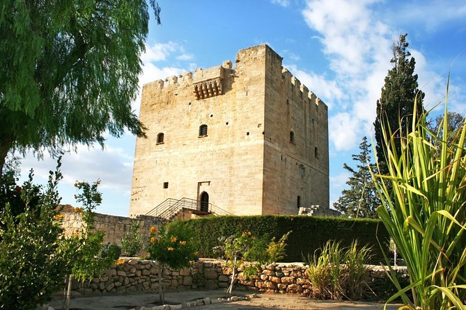 Kourion Ruins, Kolossi Castle and Winery Guided Visit from Paphos - The day at a glance