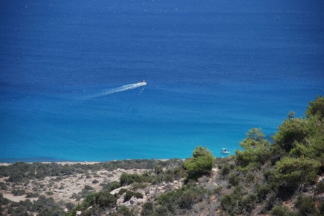 Land Rover Akamas Blue Lagoon Jeep Safari - Lara Bay and the turtle conservation stop