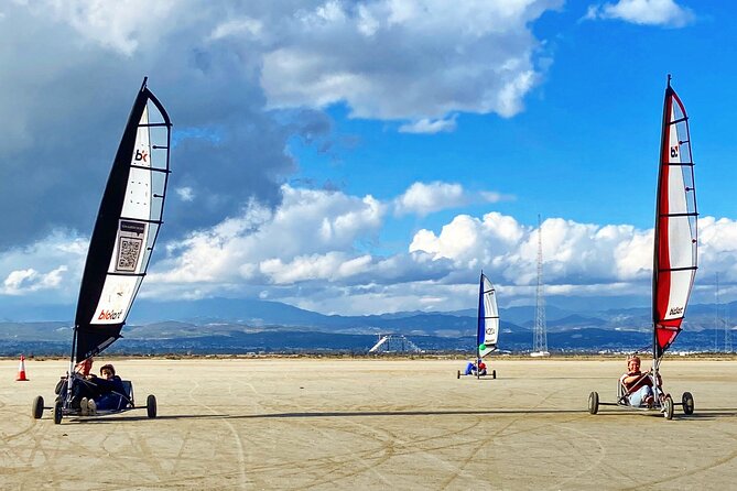Land Sailing in Limassol - Speed, wind, and the open salt flats