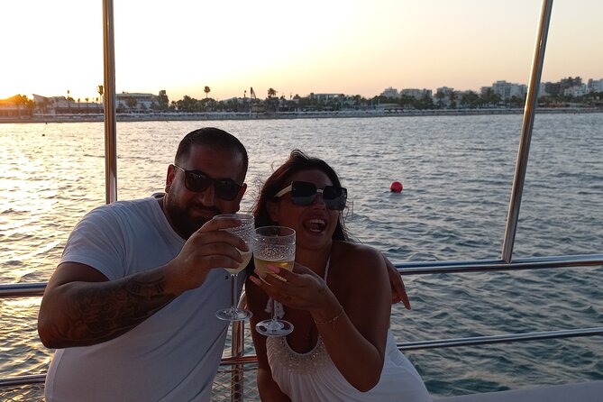 Larnaca Sunset Cruise with Unlimited Beers & Wine - Boarding near Larnaca Marina at 3:30 pm