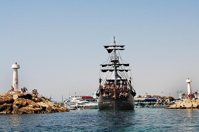 Mega Day Black Pearl Cruise from Protaras - The sea caves photo stop