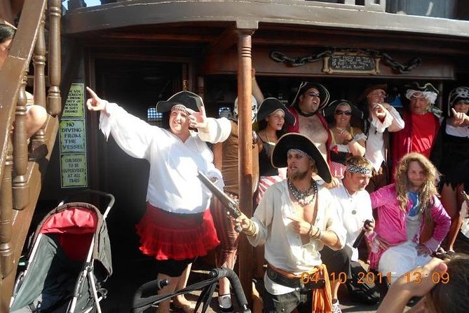 Mega Day Black Pearl Cruise from Protaras - Along the Famagusta Coast by pirate ship