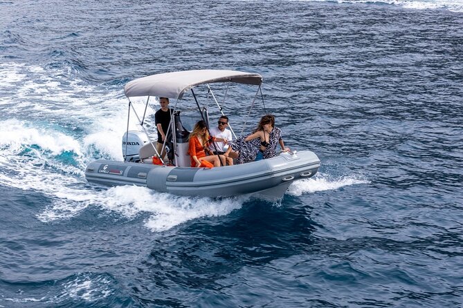 No Licence Private Self Drive Boat to Blue Lagoon +masks&snorkels - Seeing the Akamas coast from a small boat