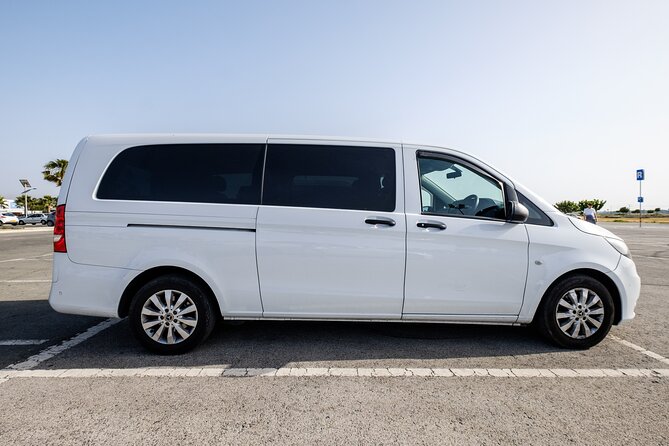 Private Transfer: Larnaca Airport to Ayia Napa 1-14 pax - What is included in the fare