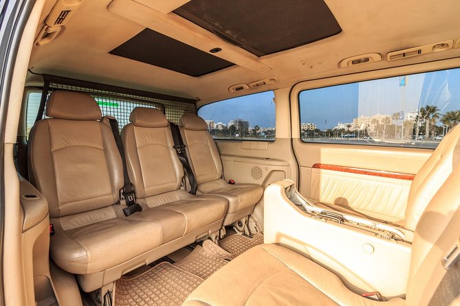 Private Transfer: Larnaca Airport to Larnaca District 1-14 pax - What happens after you meet the driver