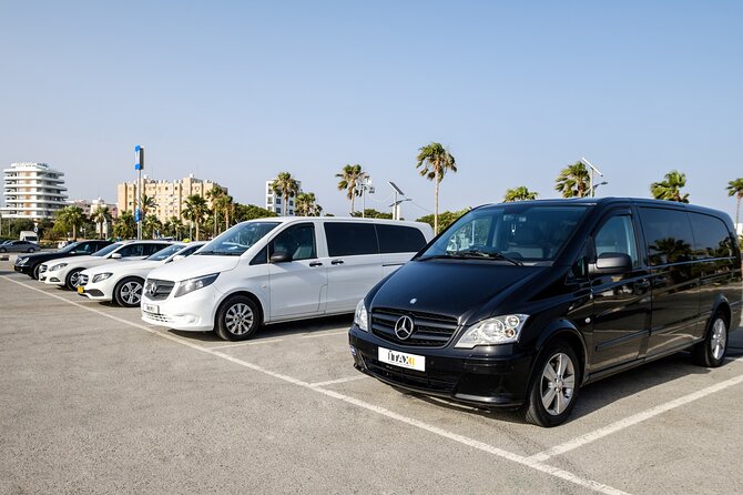 Private Transfer: Larnaca Airport to Protaras 1-14 pax - Vehicles for couples, families, and larger parties