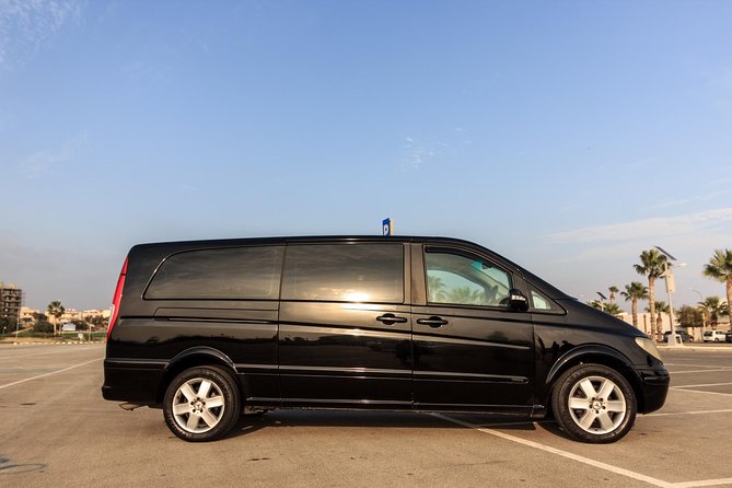 Private Transfer: Larnaca Airport to Protaras with return 1-14 pax - The value of $192.77 for up to four people