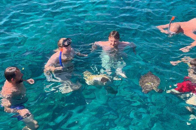 Protaras: St Georgios Presidential Cruise BBQ & 1 drink. 16+ - The Blue Lagoon swimming stop