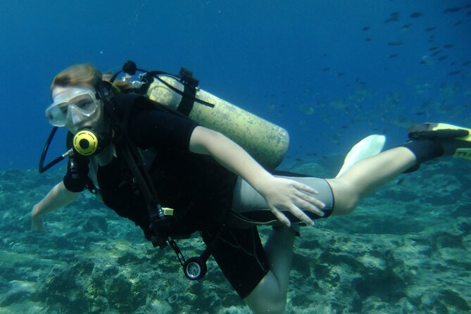 SCUBA DIVING first time experience - The main sea visit reaches up to 10 meters