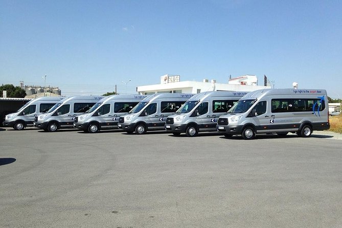 Shared shuttle transfer from Larnaca Airport to Hotels - Key points to know before booking