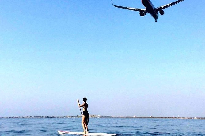 Stand Up Paddle Lesson - Learning SUP at Mackenzie Beach in Larnaca
