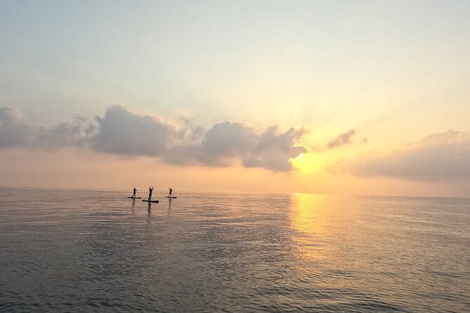 Sunrise SUP at Protaras, Green Bay - Following the Protaras coastline before turning back
