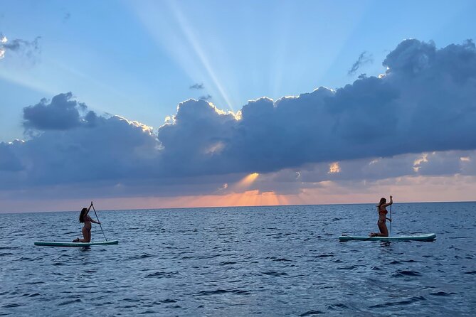 Sunrise SUP at Protaras, Green Bay - Green Bay facilities make the early start easier