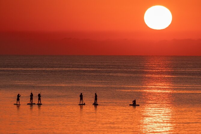 Sunrise SUP at Protaras, Green Bay - Sunrise on the water, with about 90 minutes to enjoy it