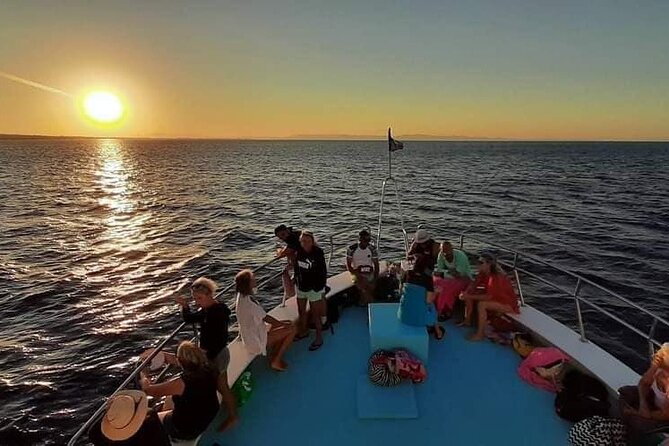 Sunset Boat Trip to Cape Greco and Blue Lagoon - Sunset atmosphere, music, and onboard comfort