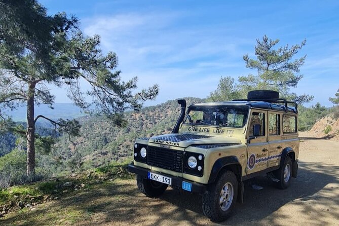 Troodos Mountains Jeep Tour with Wine Tasting - Linos Winery and the Commandaria tasting
