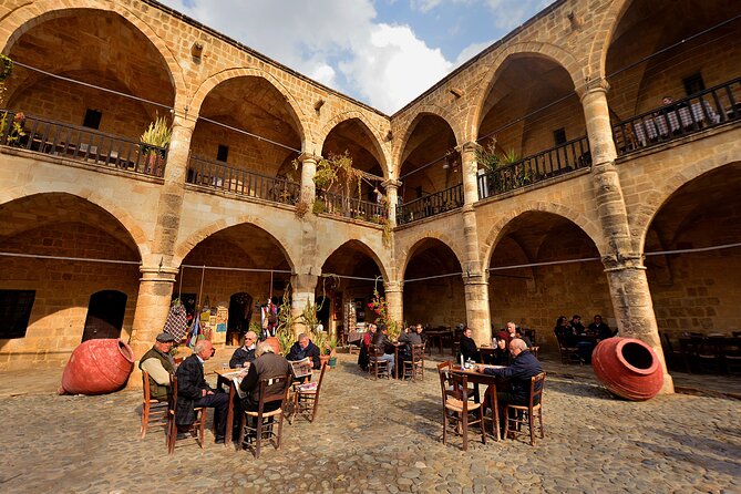 Walking City Tour Nicosia North - The Venetian Column and British colonial traces