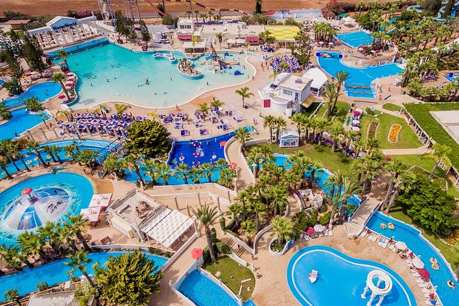 WaterWorld Themed WaterPark Admission Ticket in Ayia Napa - Ancient Greek design gives the park some character