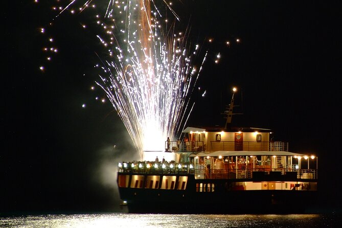 Wave Dancer Deluxe Night Cruise with Fireworks - Adults Only - Watching the coast and settling into the evening