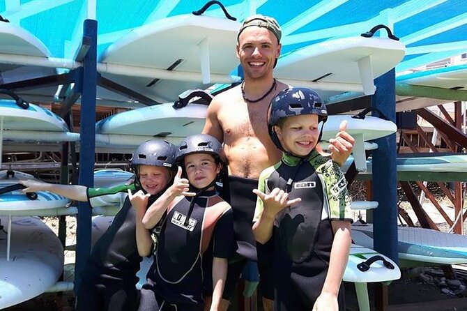 Windsurfing Lesson in Cyprus - The beach simulation gets you ready before the water