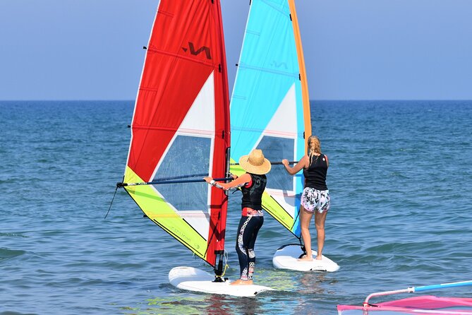 Windsurfing Lesson in Cyprus - Safety comes before the first proper run